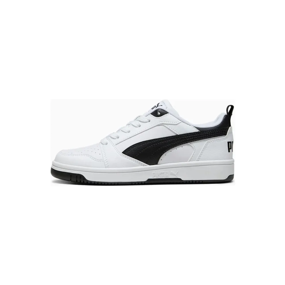 Puma Rebound V6 Lo “Puma White / Puma Black / Puma Black” (393833_02)