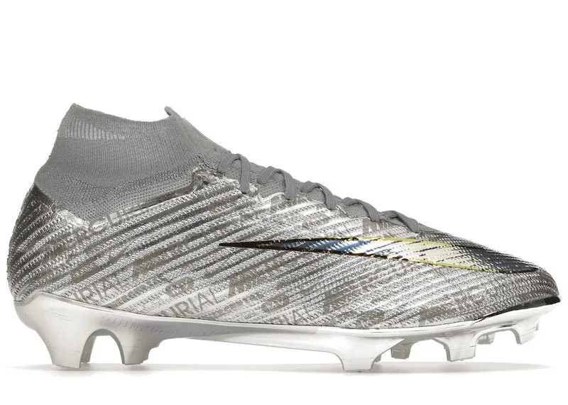 Nike Zoom Mercurial Superfly 9 Elite XXV SE FG Metallic Silver (FB8863-060)