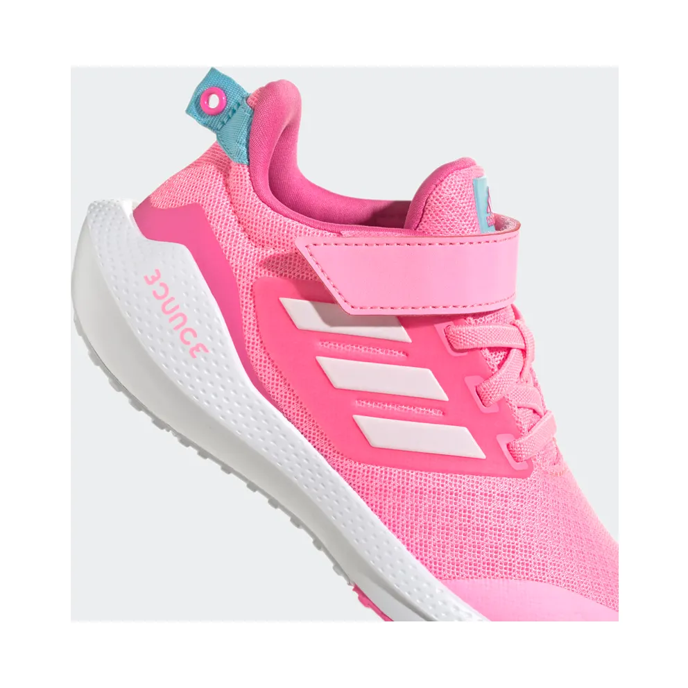 Adidas EQ21 Run 2.0 Bounce Sport Running Elastic Lace with Top Strap Beam Pink / Cloud White / Pulse Magenta (HR1843)