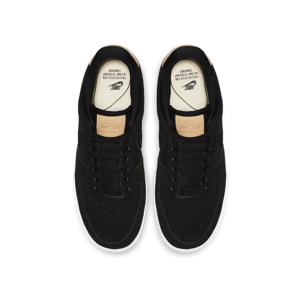 Nike Air Force 1 Low Black Cream (W) Black/Black-Summit White-Vachetta Tan (896185-006)
