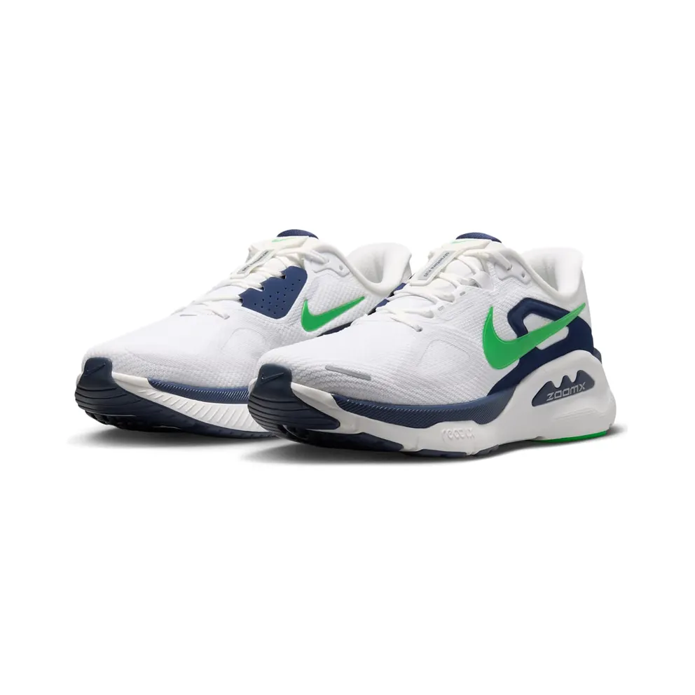 Nike Structure Plus White/Midnight Navy/Summit White/Green Spark (HQ3048-102)