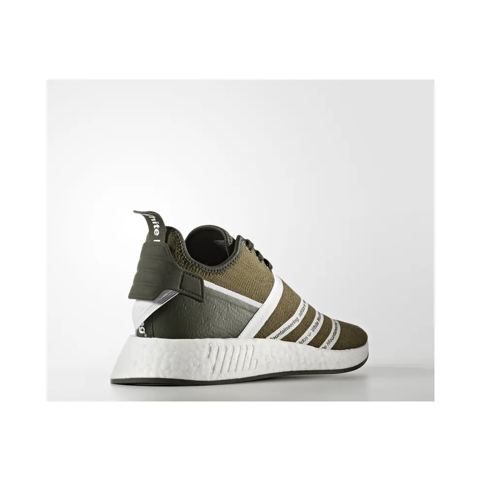 adidas NMD R2 White Mountaineering Trace Olive Trace Olive/Footwear White/Footwear White (CG3649)