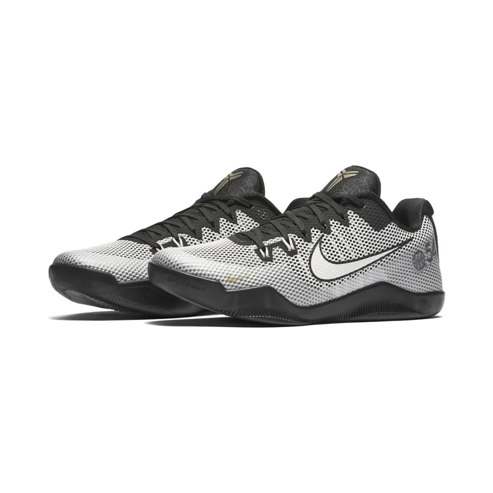 Nike Kobe 11 Quai 54 Black/Metallic Gold-Grey (869600-010)