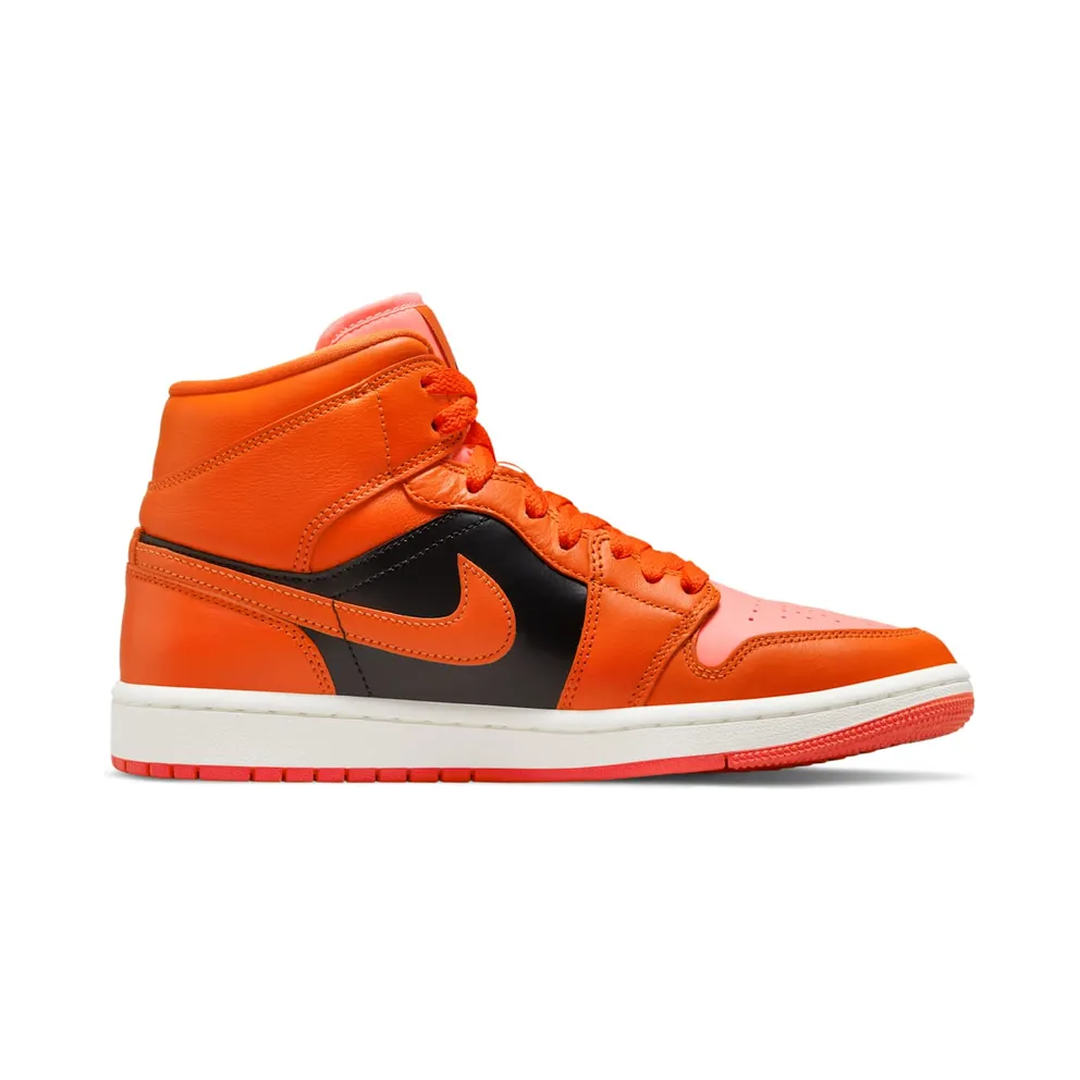 Air Jordan 1 Mid Orange Black (DM3381-600)
