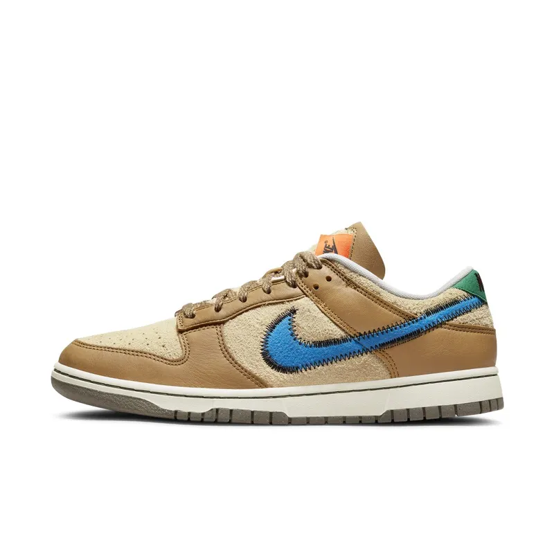 Nike x Size? Dunk Low – “Brown / Blue / Rattan” (DO6712-200)