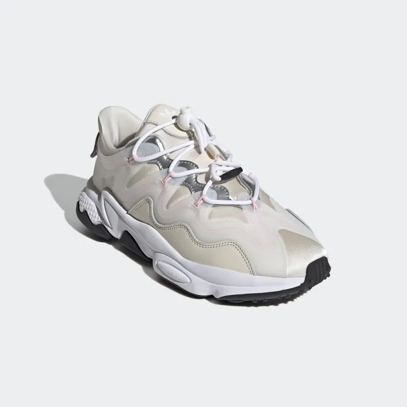 adidas OZWEEGO Plus Chalk White / Clear Pink / Silver Metallic (G55589)