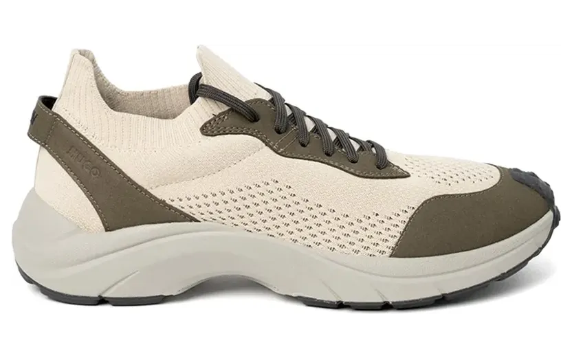 HUGO Sneakers mit Mesh-Einsätzen – Nude (50563489)