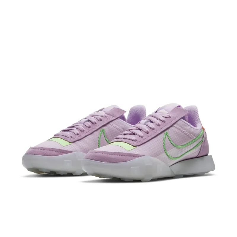 Nike Waffle Racer 2X Light Arctic Pink (W) Light Arctic Pink/Grey Fog/Barely Volt (CK6647-601)