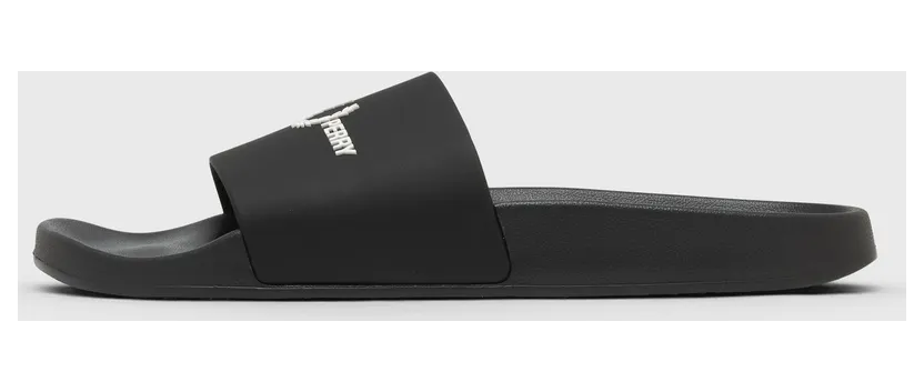 Fred Perry BRANDED SLIDER Black
