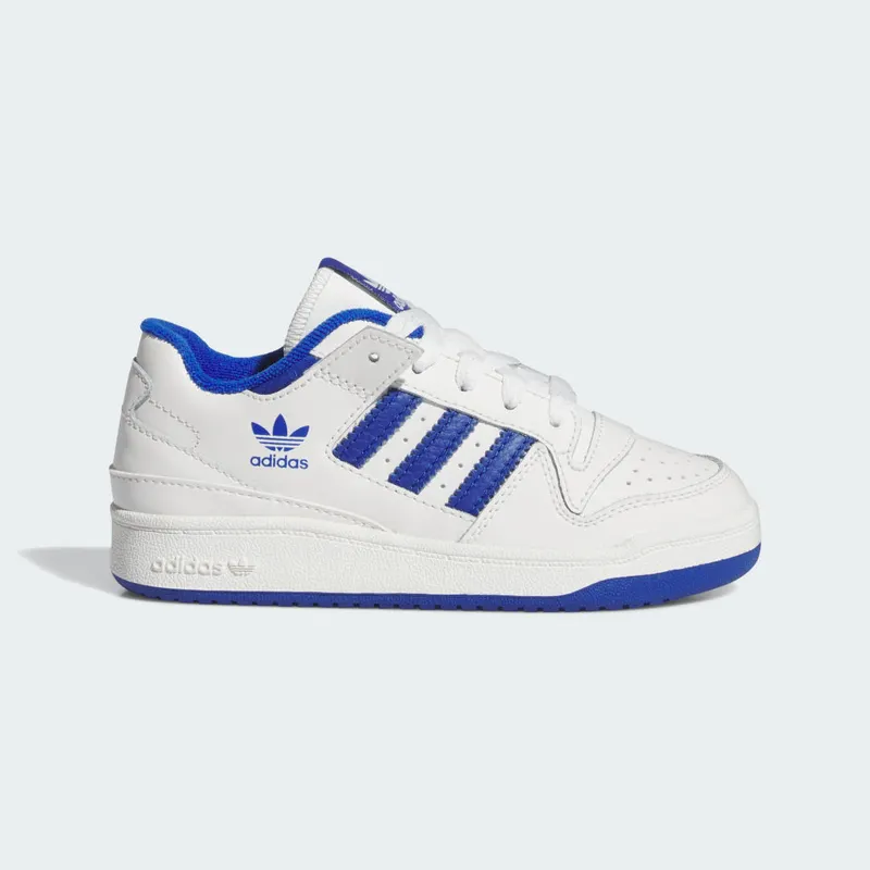 Adidas Forum Low CL Kids Core White / Royal Blue / Core White (IH7922)
