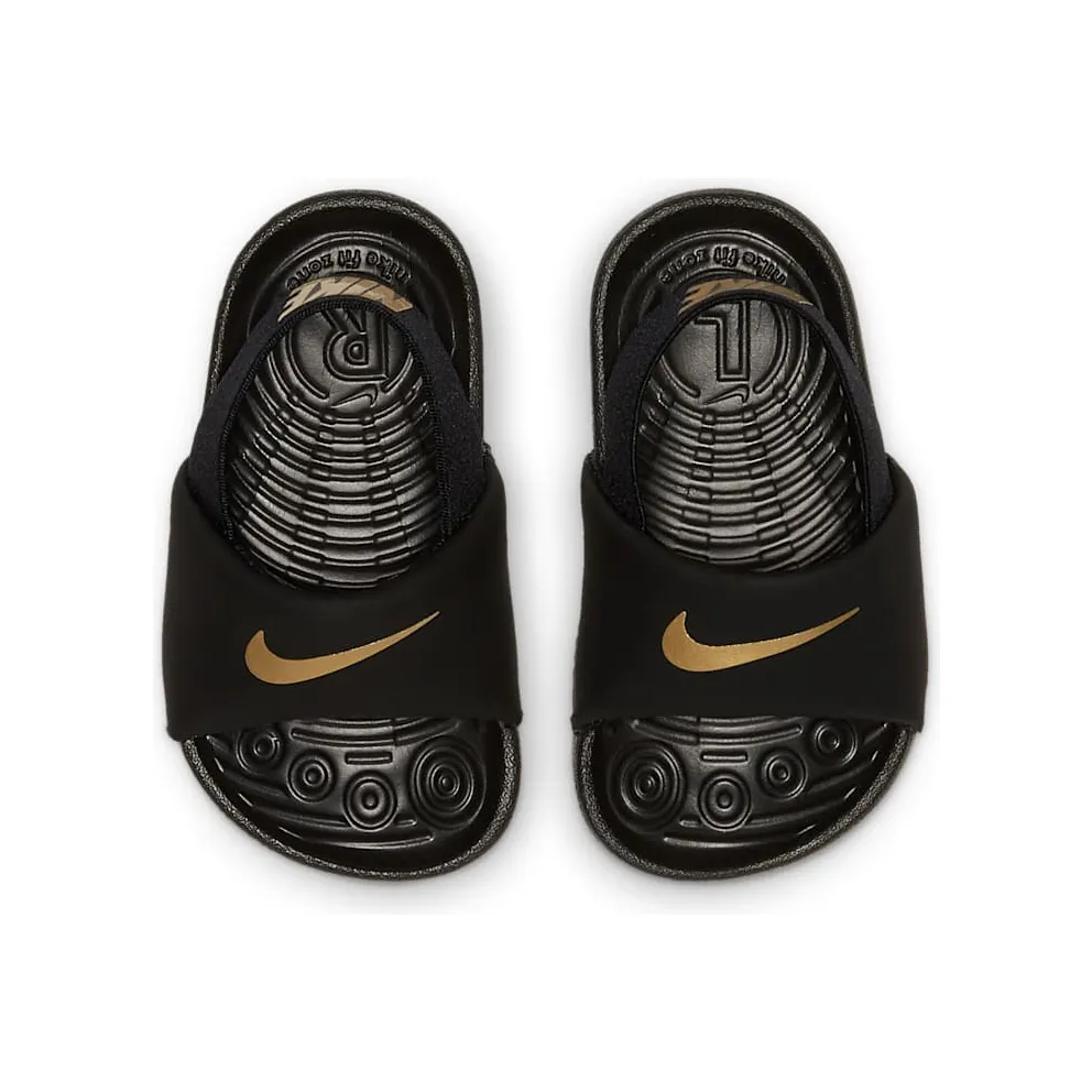 Nike Kawa Badeslipper für Babys und Schwarz (BV1094-003)