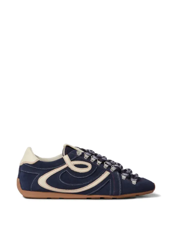 Claudie Pierlot Swing with vlakken – Blue (CFACH00708)