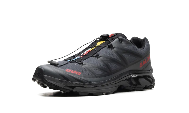 Salomon XT-6 “JJJJound – Black Fiery Red” (L49130-300)