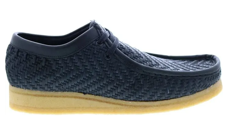Clarks Originals Wallabee Boot Black Raffia (26156530)