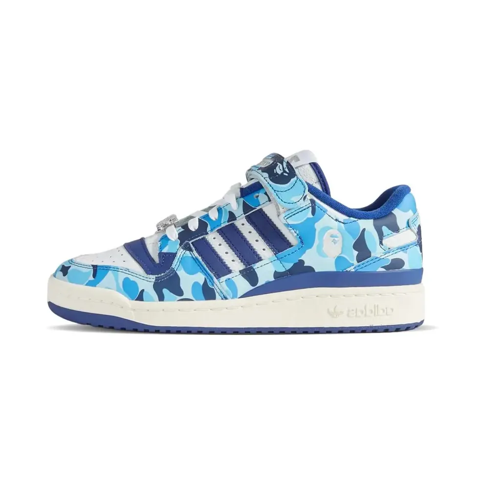 adidas Forum 84 Low Bape 30th Anniversary Blue Camo (ID4772)