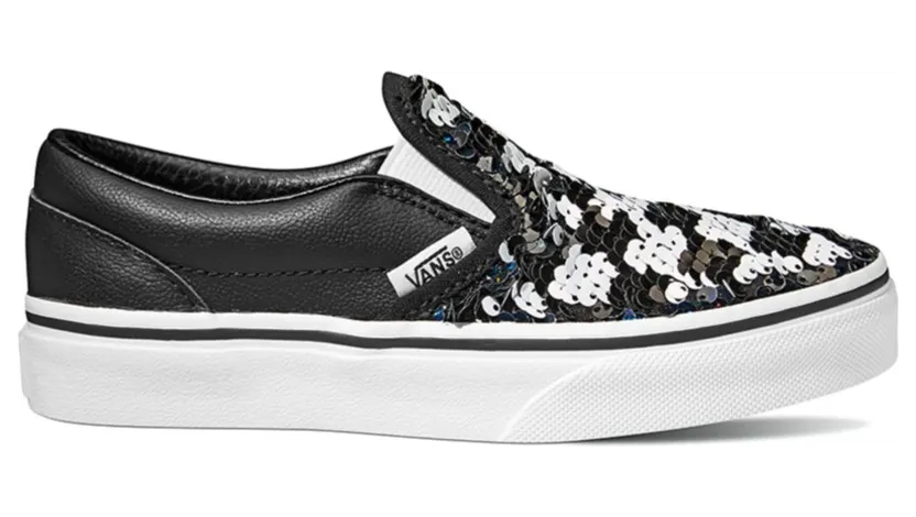 Vans Slip-On Flipping Sequins Black (PS)