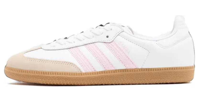 Adidas Samba OG Womens “Cloud White / Lucid Pink / Gum” (HP3941)