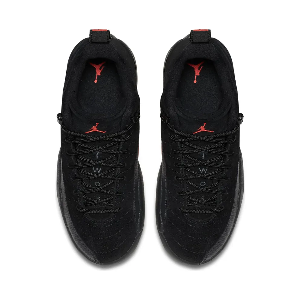 Jordan 12 Retro Low Max Orange (GS) Black/Max Orange-Anthracite-Metallic Silver (308305-003)