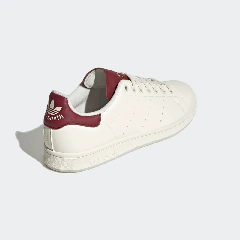 Adidas Stan Smith Off White / Orbit Grey / Collegiate Burgundy (GX4420)