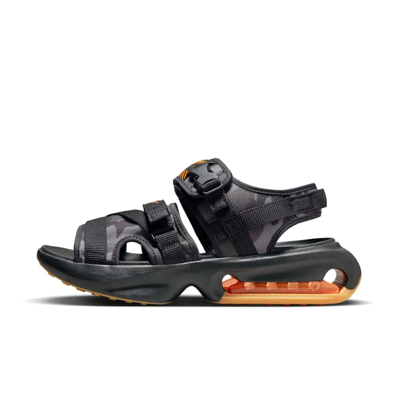 Nike Air Max Sol Sandal “Black / Gum Light Brown / Cargo Khaki / Vivid Orange” (FJ5446-010)