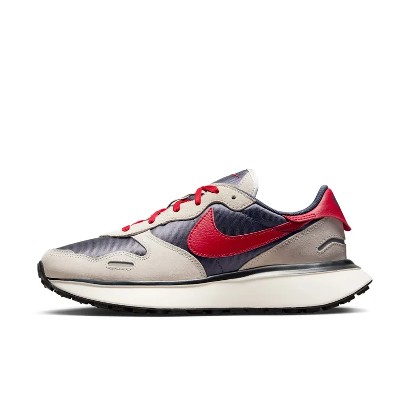 Nike Phoenix Waffle Thunder Blue Photon Dust Wolf Grey Gym Red (FD2196-400)