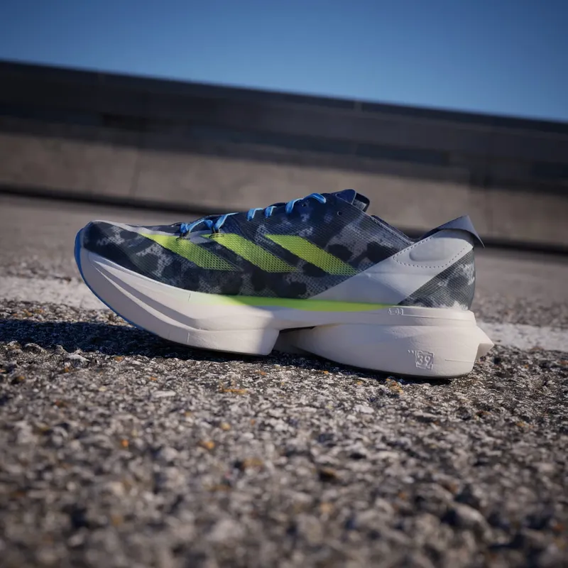 adidas Adizero Adios Pro 3 Crystal White Lucid Lemon Blue Burst (IG6441)