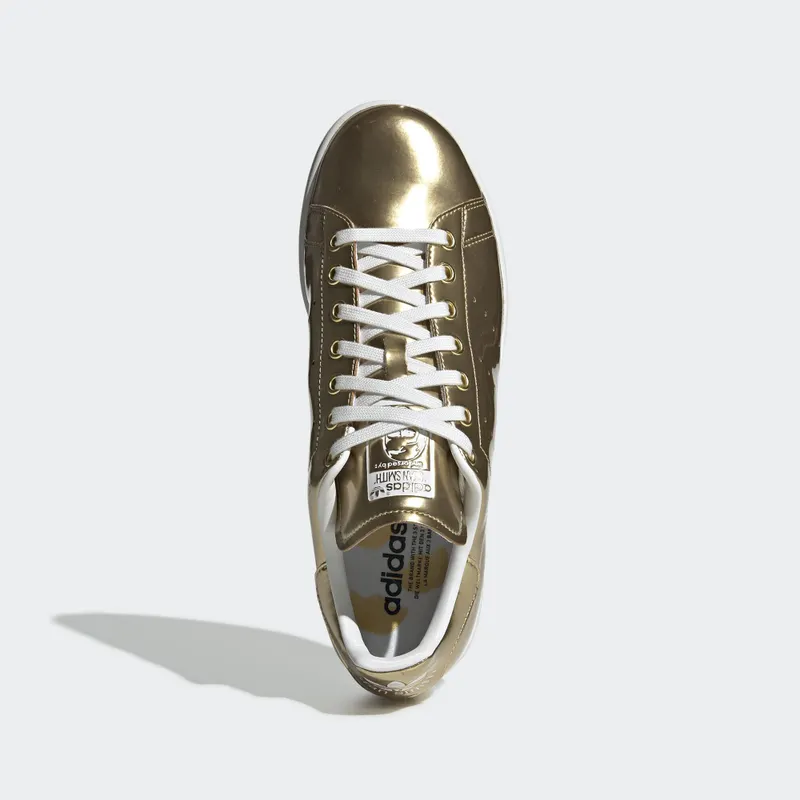 Adidas Stan Smith Gold Metallic / Gold Metallic / Crystal White (FV4298)