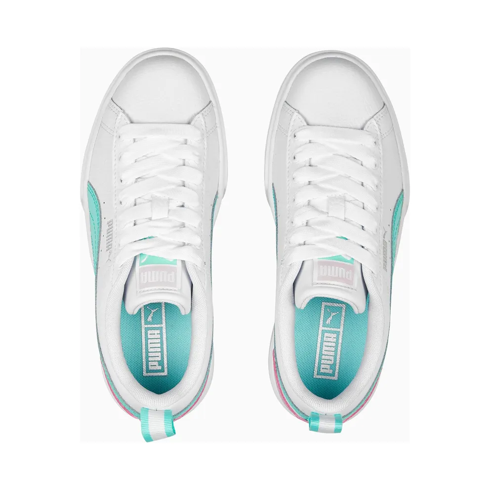 Puma Mayze leren White/Pink (384527-14)