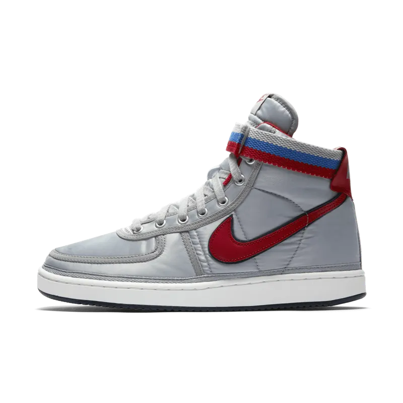 Nike Vandal High Supreme Nylon OG (2017) Metallic Silver/University Red (AH8652-001)