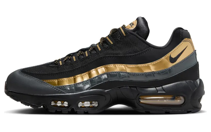Nike Air Max 95 Black Metallic Gold (538416-007)