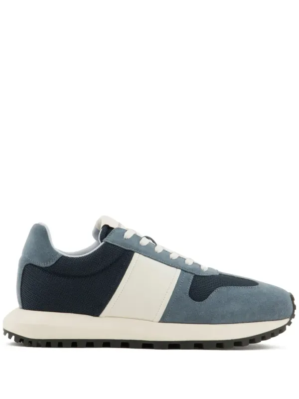 Emporio Armani Low-top with colourblocking – Blue (X4X640XR102)