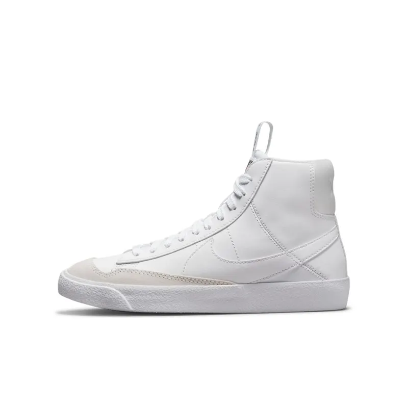 Nike Blazer Mid 77 SE White White Black White (GS) (DH8640-102)