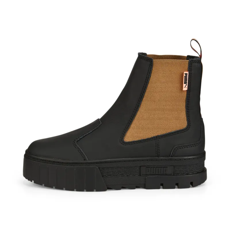 Puma Mayze Pop Chelsea Hiking Shoe Black (384549-03)