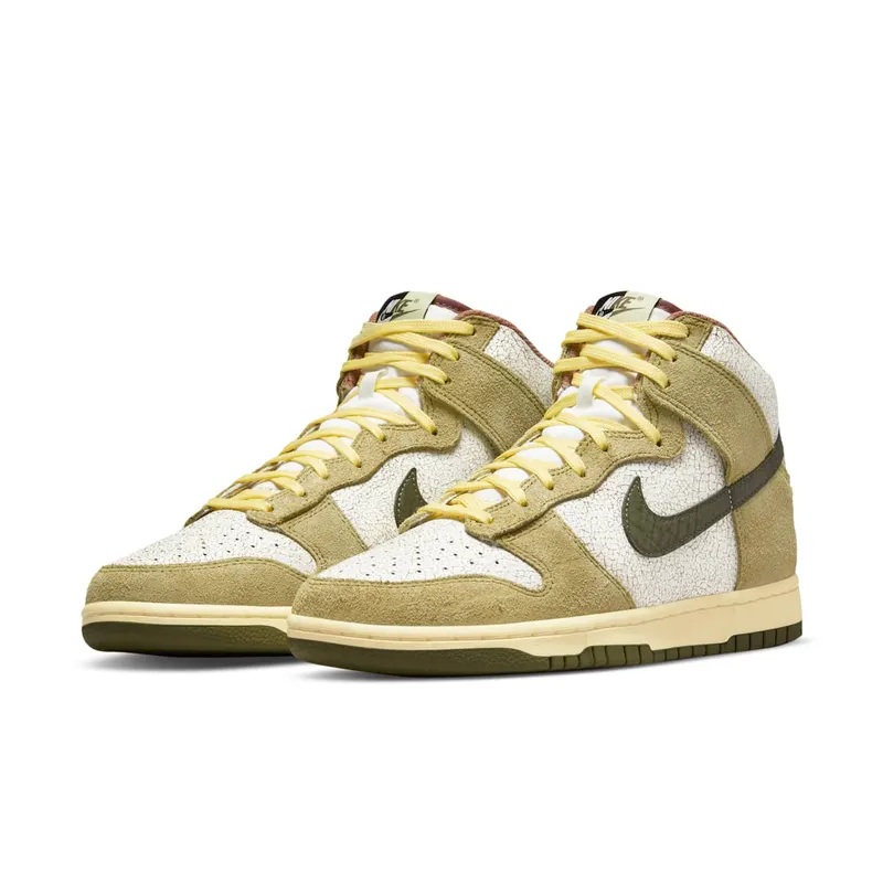 Nike Dunk High Re-Raw Coriander – “Coriander / Olive / Sail / Red” (DO6713-300)