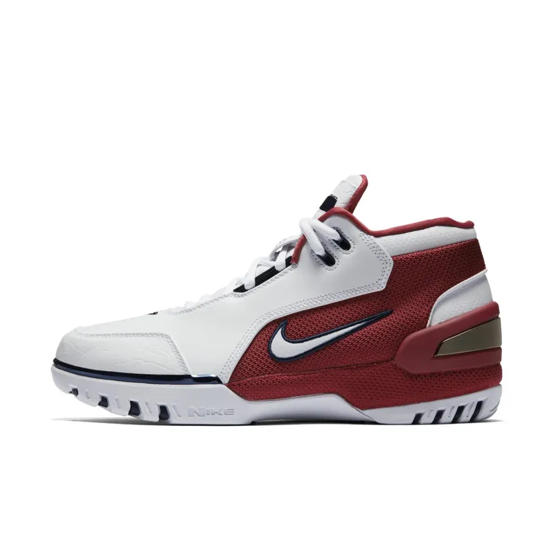 Nike Air Zoom Generation First Game (2017) White/White-Varisty Crimson-Midnight Navy (941911-100)