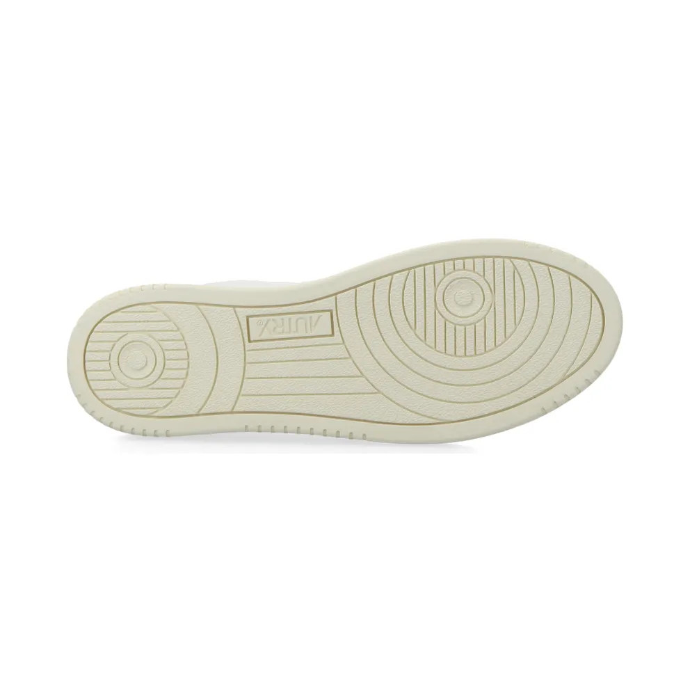 Autry Medalist Low (goat / suede white / grey) – AULMGS37