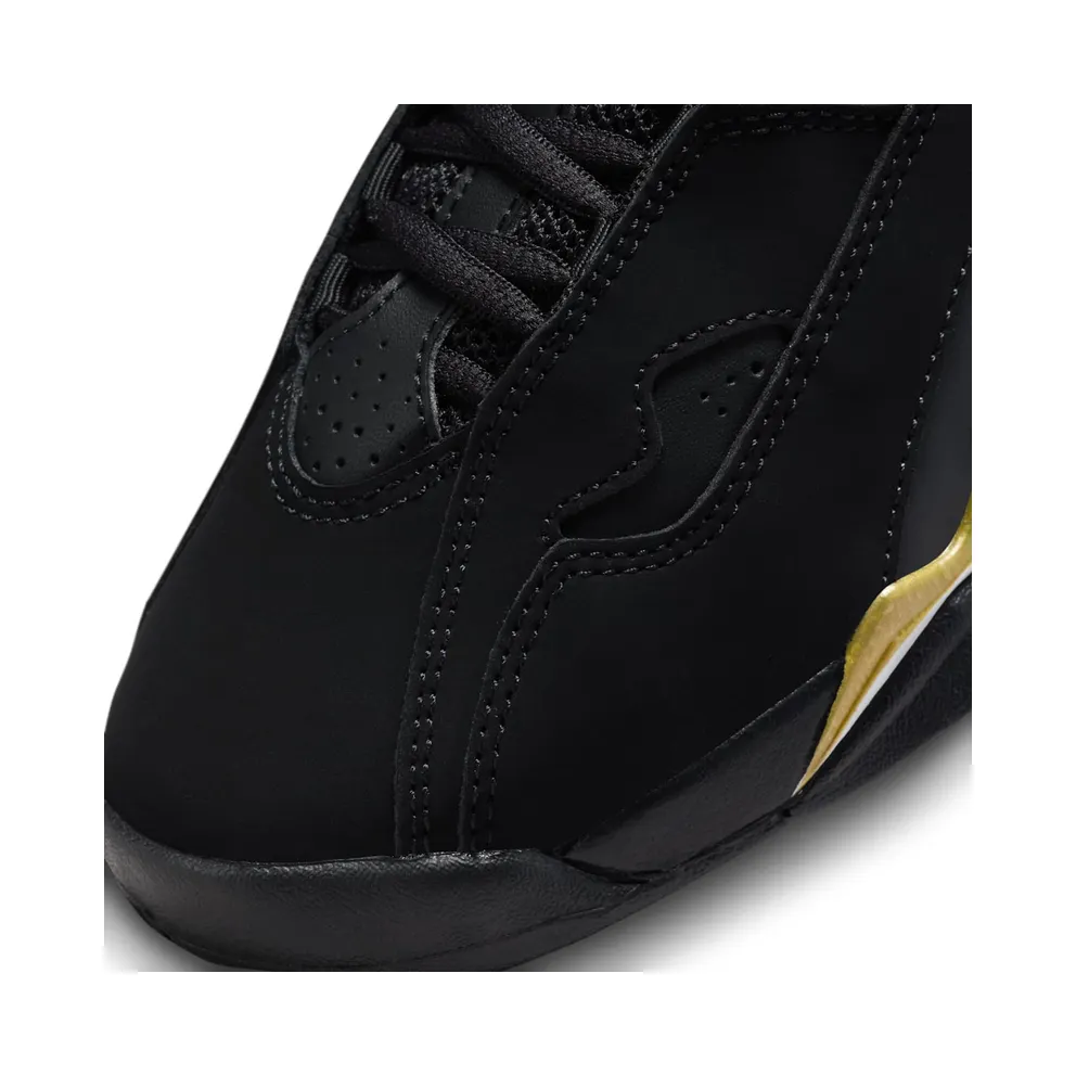 Jordan True Flight Black Metallic Gold White (343795-017)