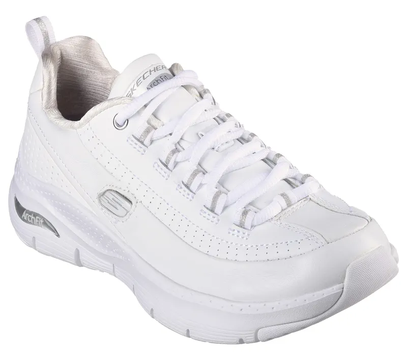 Skechers Arch Fit Citi Drive White / Silver “White” (149146 Wsl) (149146WSL)