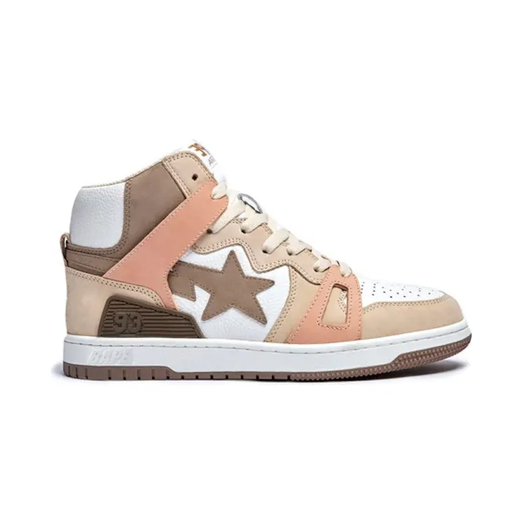 A Bathing Ape Bape Sta 93 Hi Brown (1I20-191-011)