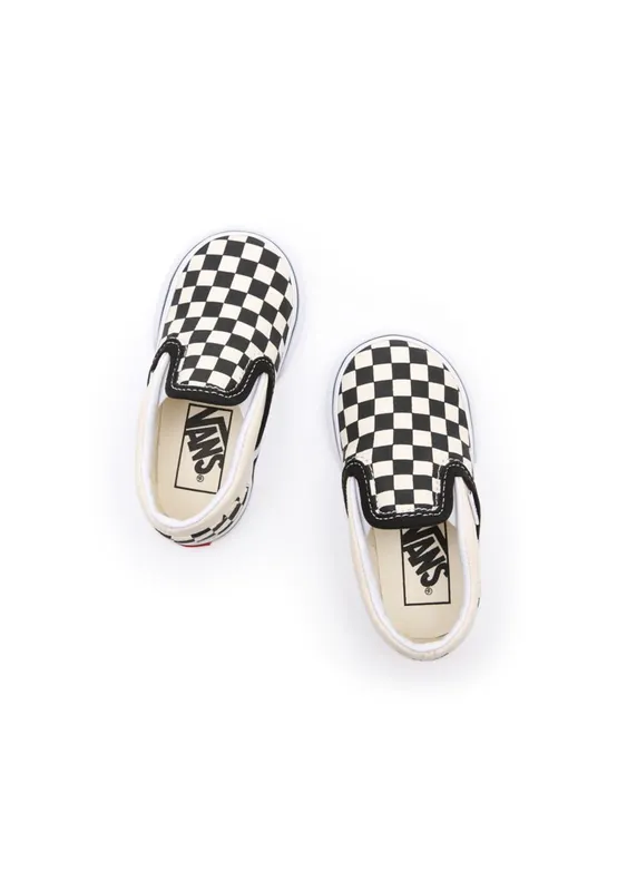Vans Classic Slip-On Checkerboard (TD) Black/White (VN000EX8BWW)