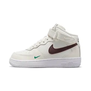 Nike Air Force 1 Mid SE 40th Anniversary “Sail / Malachite / White / Brown Basalt” (FJ2895-100)