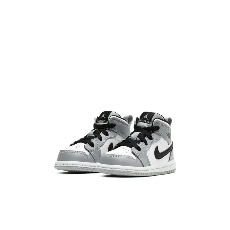Jordan 1 Mid Light Smoke Grey (TD) Light Smoke Grey/White-Black (640735-092)