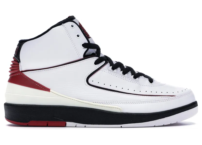 Jordan 2 Retro White Varsity Red (2004)