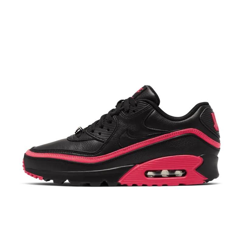 Nike x Undefeated Air Max 90 Black Red (2019) (CJ7197-003)