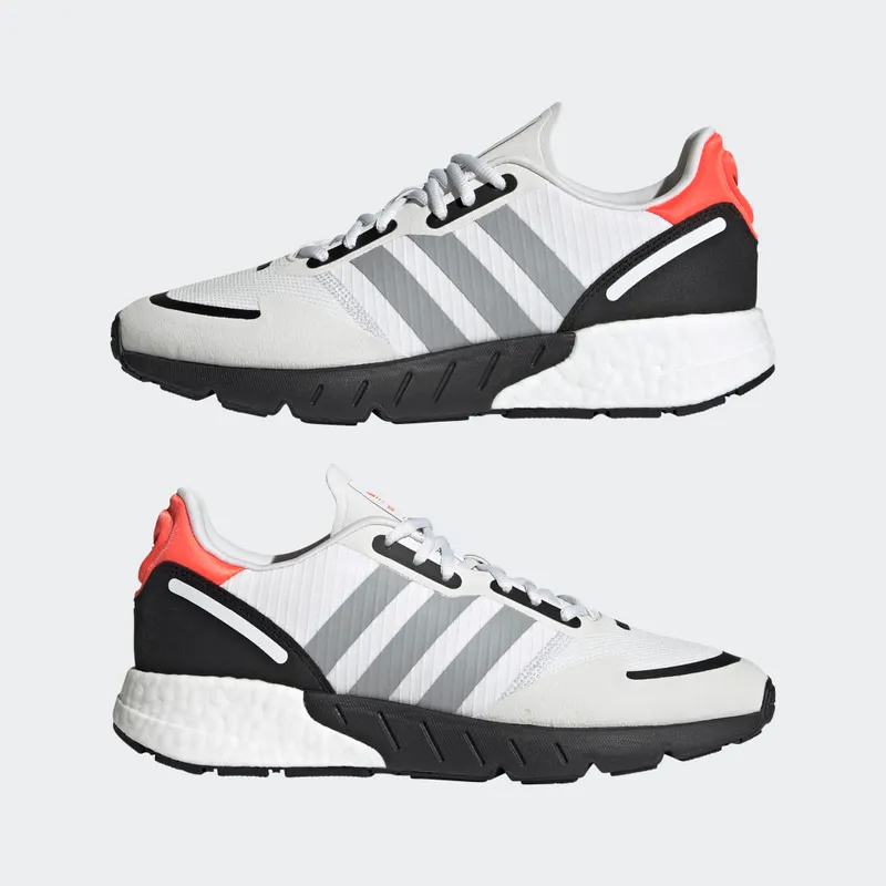 Adidas ZX 1K Boost Crystal White / Silver Metallic / Core Black (FY5648)