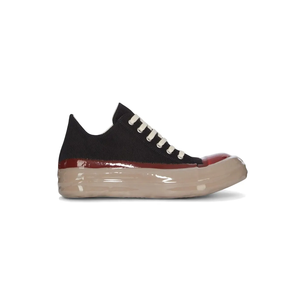 Rick Owens Concordians DRKSHDW Low Black Red Beige (DU02E7802 DODP 903101)