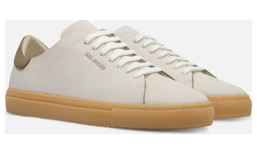 Axel Arigato Clean 90 Sneaker “Off White,Taupe” (F4623002) (2)