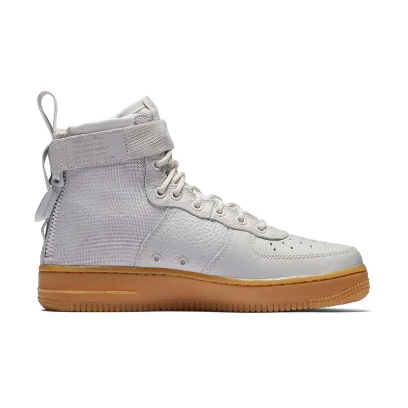 Nike SF Air Force 1 Mid Vast Grey (W) Vast Grey/Vast Grey-Gum Light Brown (AA3966-005)