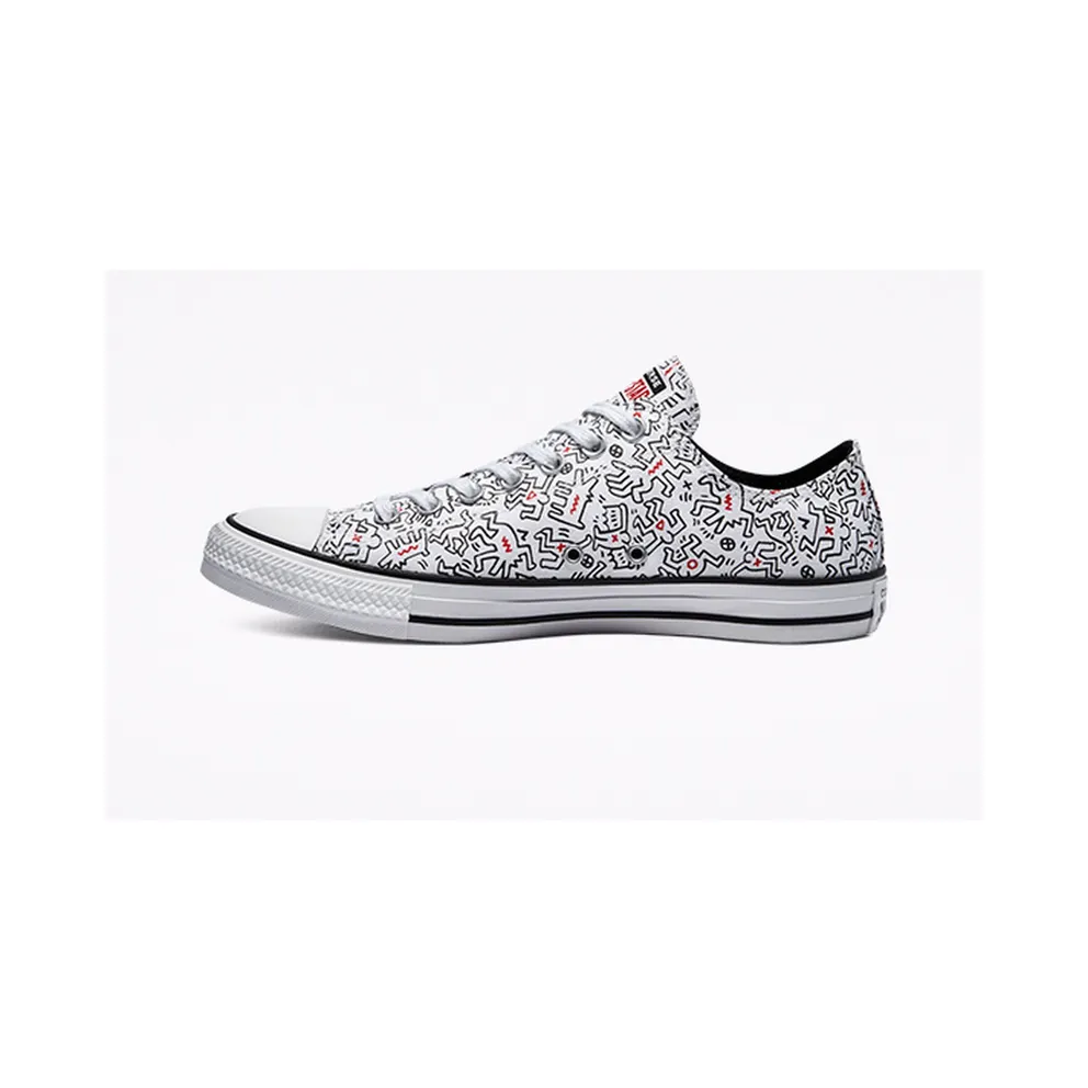 Converse Converse x Keith Haring Chuck Taylor All Star Low Top White/Black/Red (171860C)