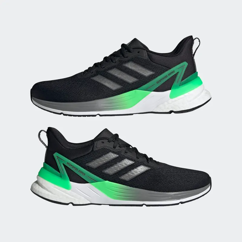 Adidas Response Super 2.0 Core Black / Iron Metallic / Grey Five (H04562)